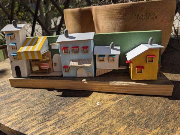 village et ses commerçants