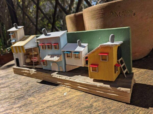 village et ses commerçants