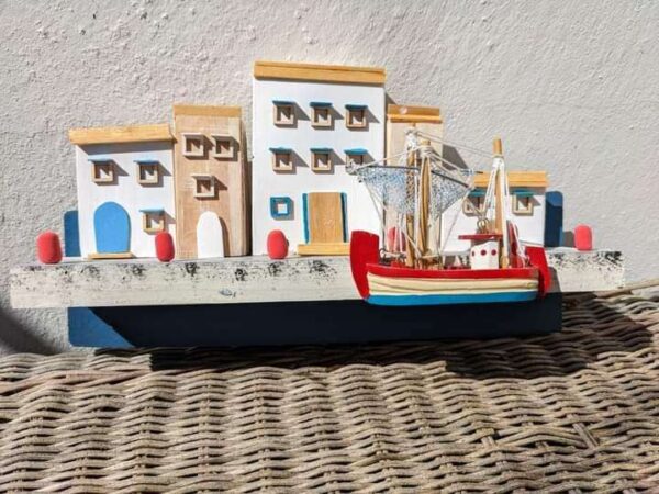 port de pêche mural