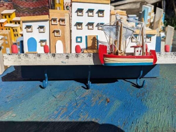 port de pêche mural