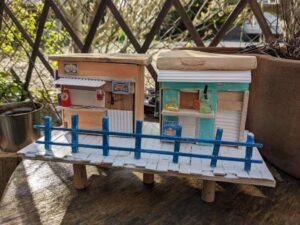 petit snack à la plage