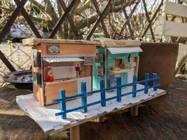 petit snack à la plage