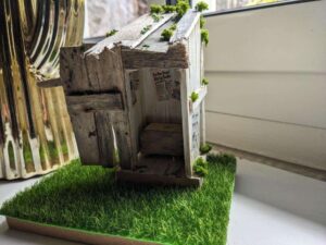 petit toilette extérieur