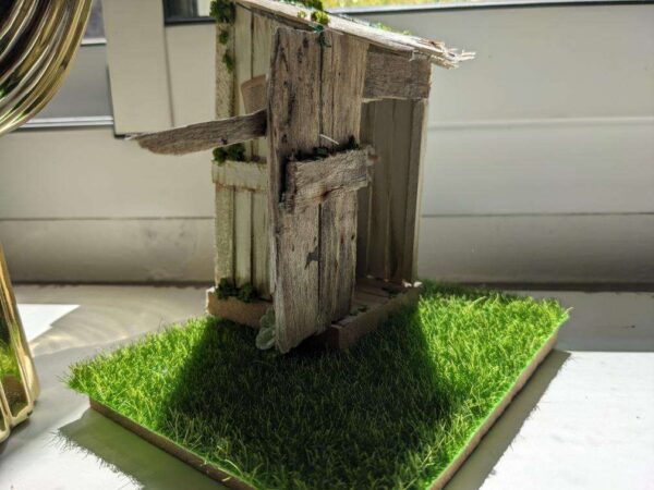 petit toilette extérieur